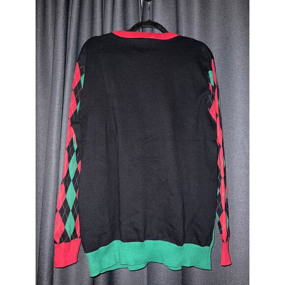 Ugly Christmas Sweater Xmas Size Large Golf - Picture 3 of 3